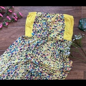 Hurley strapless dress